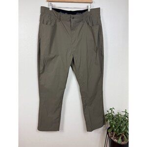 Eddie Bauer Mens‎ Green Nylon Hiking Pants 40"X30" (39"x28")